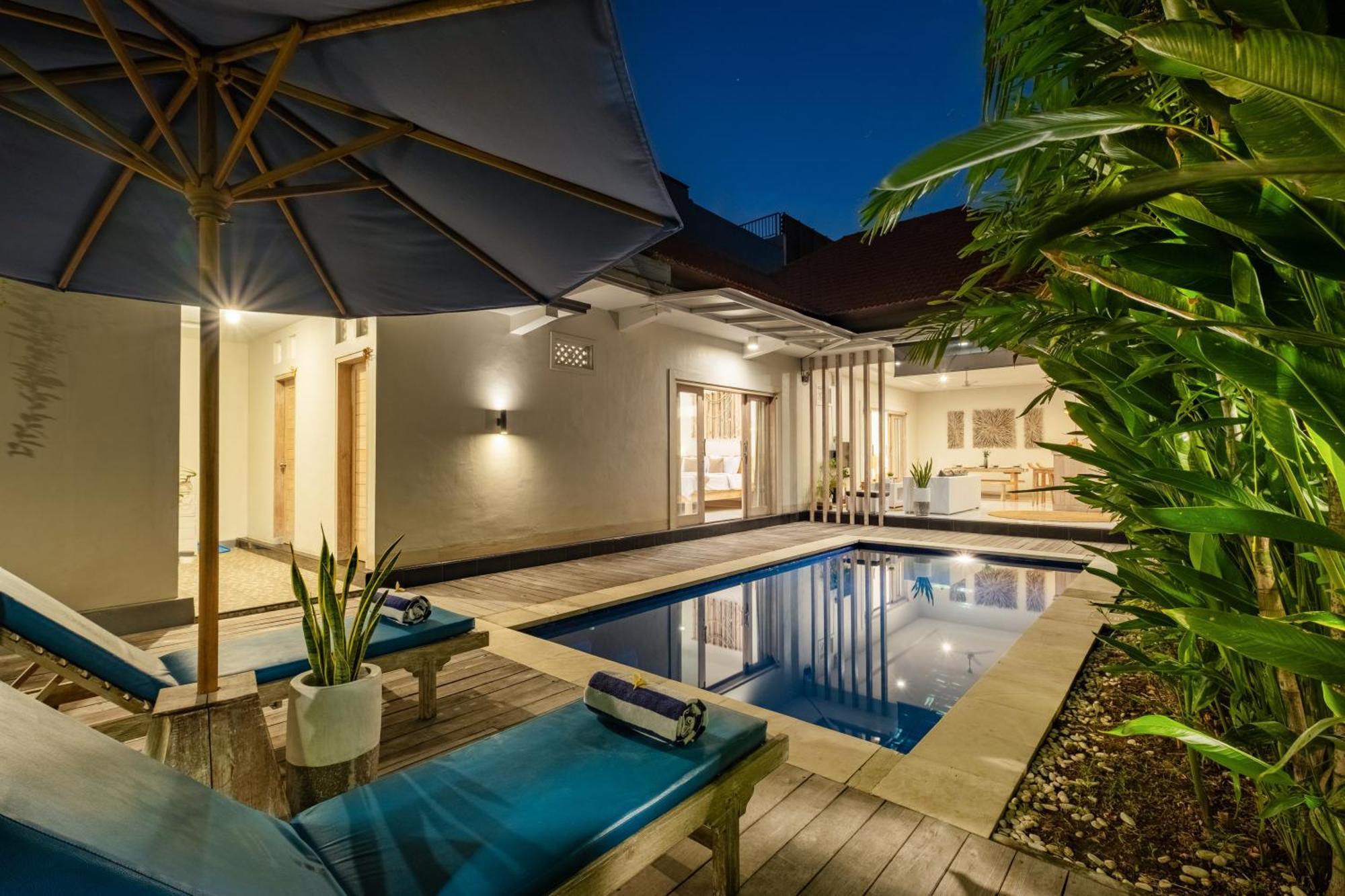 ☆ Villa Larissa ☆ Seminyak 2BR Pool Kuta Petitenget Bagian luar foto