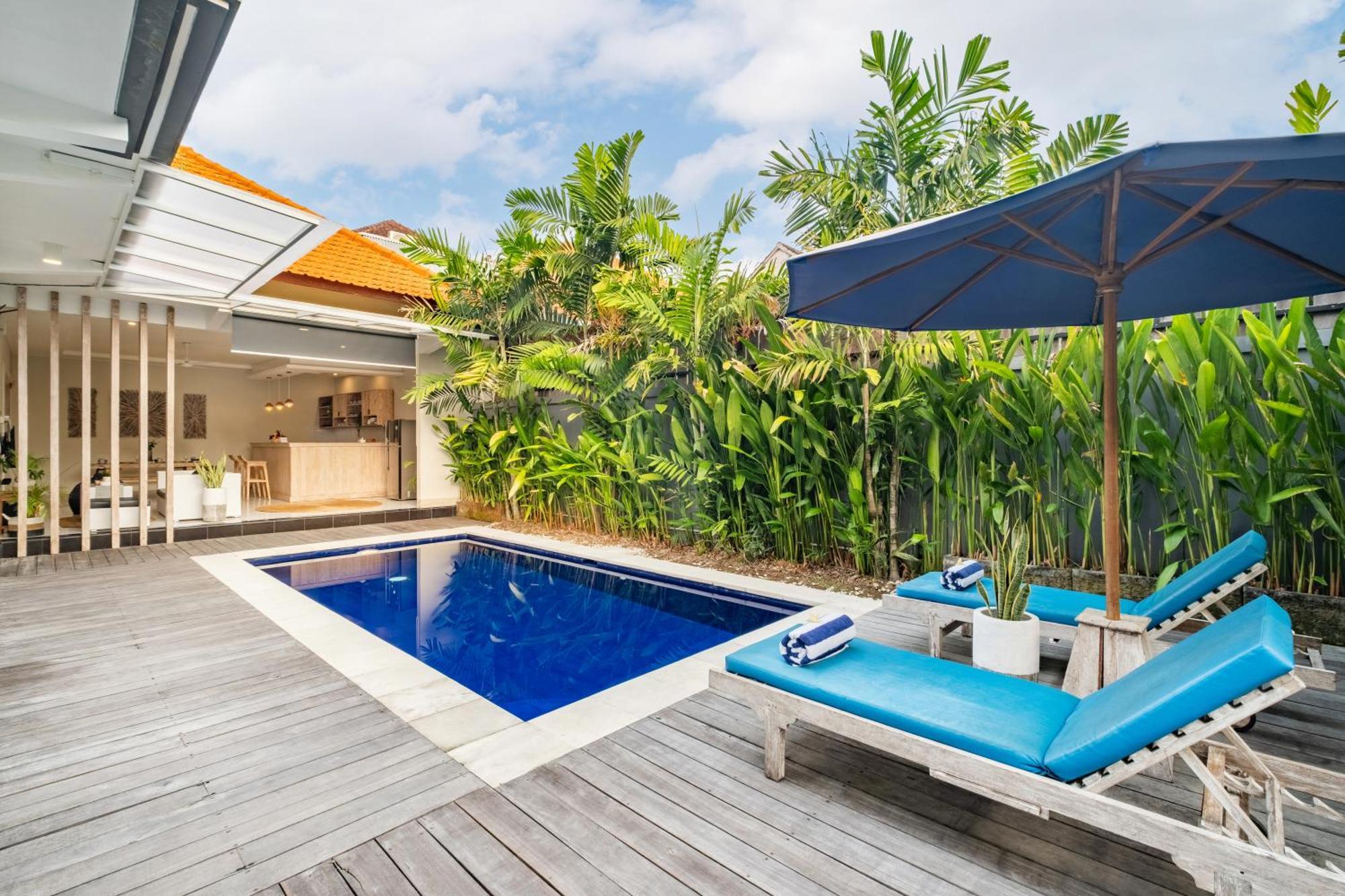 ☆ Villa Larissa ☆ Seminyak 2BR Pool Kuta Petitenget Bagian luar foto