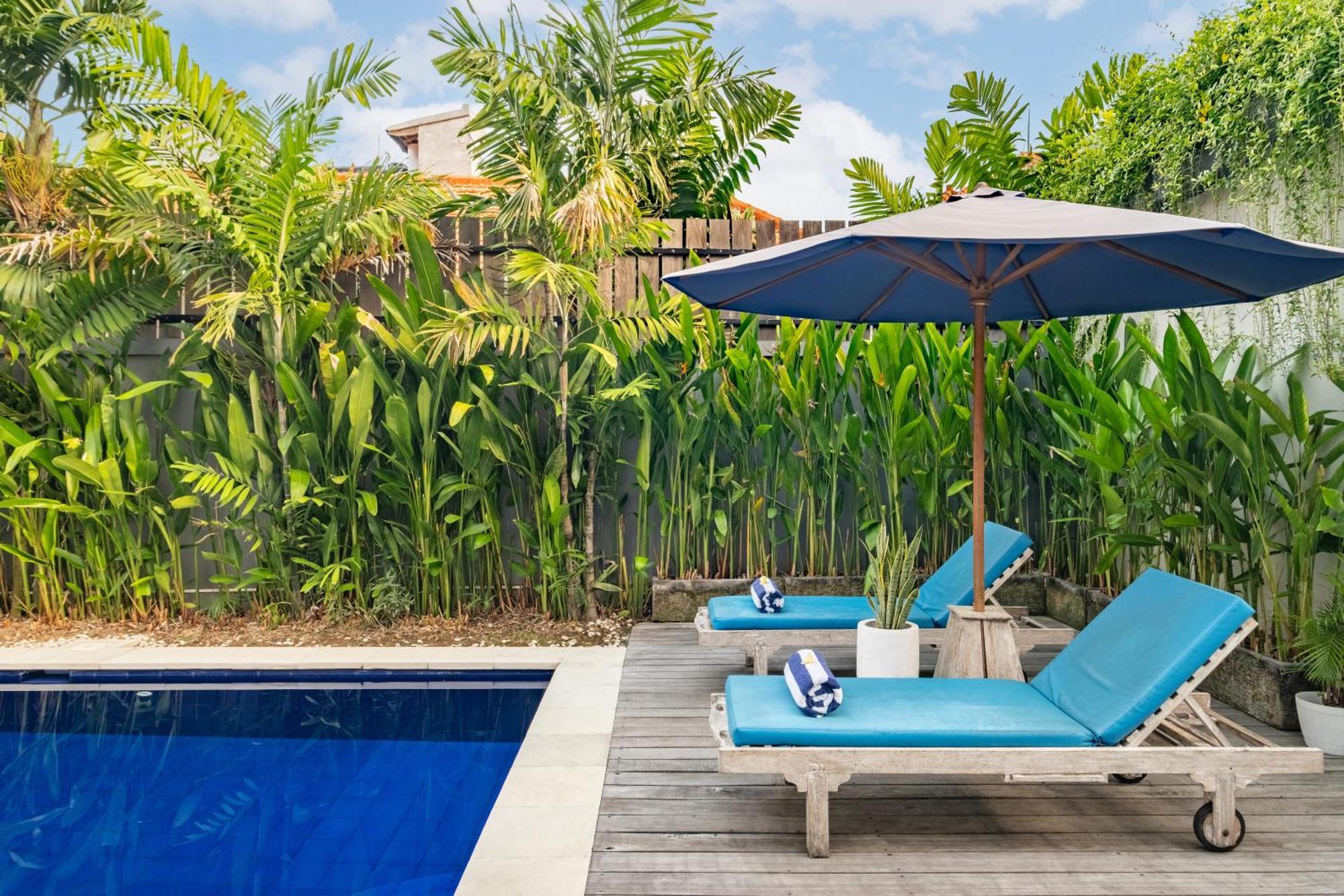 ☆ Villa Larissa ☆ Seminyak 2BR Pool Kuta Petitenget Bagian luar foto